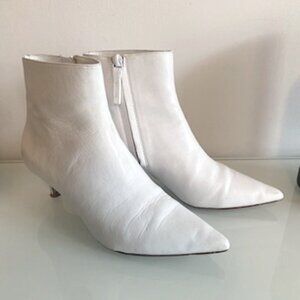 REFORMATION Kitten Heel Bootie